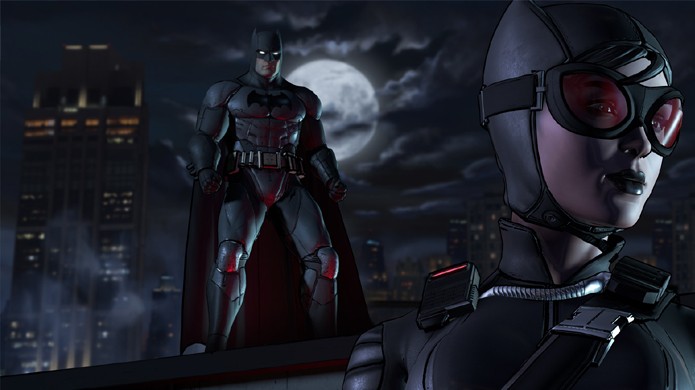 Primeiro episódio de Batman: The Telltale Series coloca o Cavaleiro das Trevas em uma situação complicada com a Mulher-Gato (Foto: Reprodução/Steam)