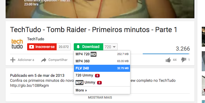 baixar video do youtube para mp3