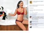 Nana Gouvêa 'escorrega' no inglês em comentário sobre anúncio de motel 