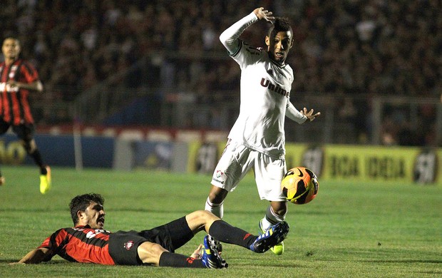 Biro Biro jogo Atlético-PR contra Fluminense  (Foto: Nelson Perez / Fluminense. F.C.)