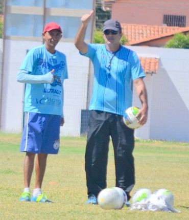 Paulo Moroni, técnico do Parnahyba (Foto: Didu Masullo)