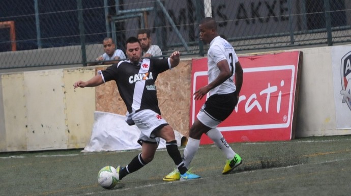 O Vasco venceu o Rio Branco-ES e se classificou para as semifinais da Liga FUT 7 (Foto: Sidnei Parraro)