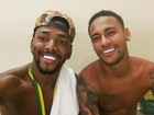 Dentes de Neymar e Nego do Borel chocam fãs: 'É de verdade?'