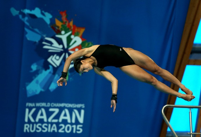 Ingrid Oliveira Mundial de Kazan eliminatórias plataforma de 10m (Foto: Satiro Sodré / SSPress) Ingrid Oliveira Mundial de Kazan eliminatórias plataforma de 10m (Foto: Satiro Sodré / SSPress)