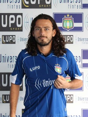 Jaime Bustamante apresentado no São Caetano (Foto: Divulgação)