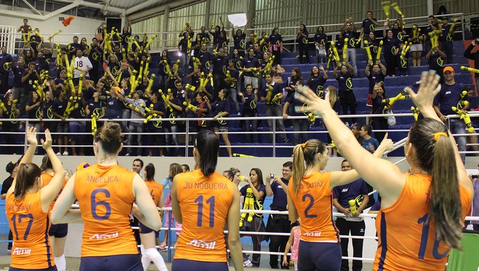 barueri x campinas superliga feminina (Foto: Felipe Christ/Vôlei Amil)