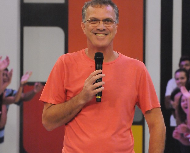 Pedro Bial no BBB 10 (Foto: Divulgação/TV Globo)