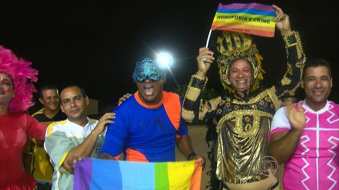 Futebol de gays (Foto: Reprodução/TV Globo)