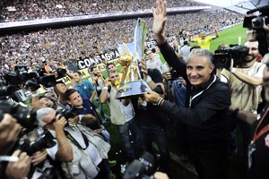 Corinthians x São Paulo Tite (Foto: Marcos Ribolli) Corinthians x São Paulo Tite (Foto: Marcos Ribolli)