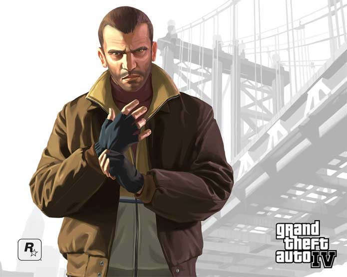 Niko Bellic de GTA 4 (Foto: Divulgação/Rockstar)
