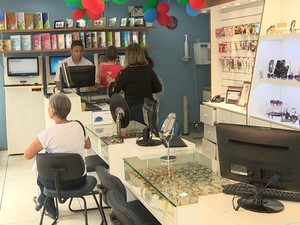 Lojistas de Campinas esperam alta nas vendas durante fim de ano (Foto: Reprodução / EPTV)