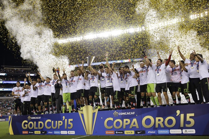 México campeão da Copa Ouro (Foto: Agência AP)