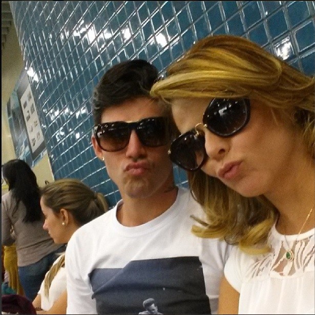 Viviane Araújo e Radamés (Foto: Reprodução Instagram)