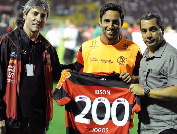 Ibson camisa 200 Flamengo (Foto: Alexandre Vidal / Fla imagem)