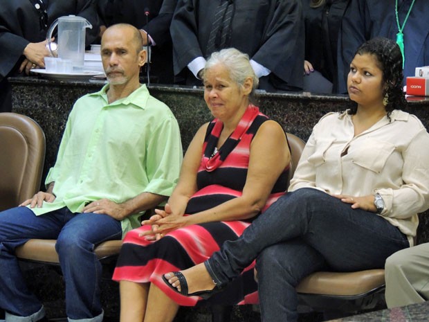 Trio acusado de homicídios e canibalismo: Jorge Beltrão Negromonte da Silveira, Isabel Cristina Torreão Pires e Bruna Cristina Oliveira da Silva (Foto: Anna Tiago/G1)