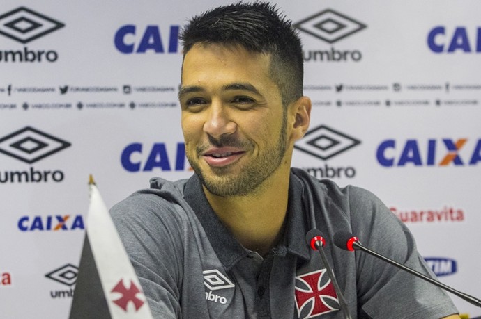 Coletiva Luan, Vasco (Foto: Paulo Fernandes / vasco.com.br)