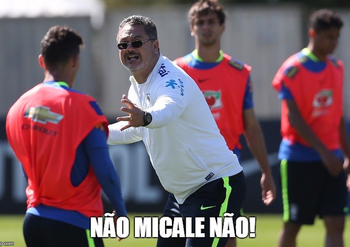 MEME SELEÇÃO - ROGÉRIO MICALE (Foto: GloboEsporte.com) MEME SELEÇÃO - ROGÉRIO MICALE (Foto: GloboEsporte.com)