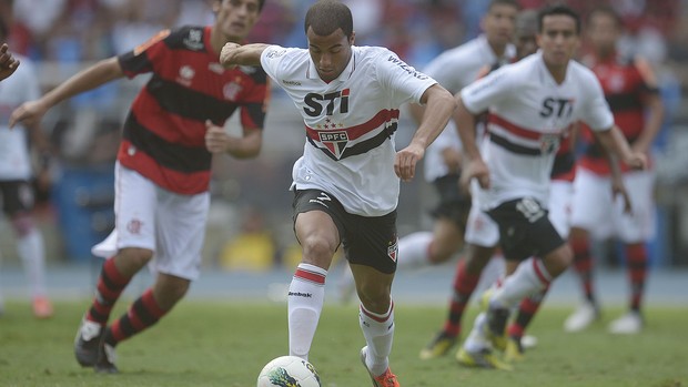 Lucas São Paulo jogo Flamengo (Foto: Alexandre Loureiro/VIPCOMM)