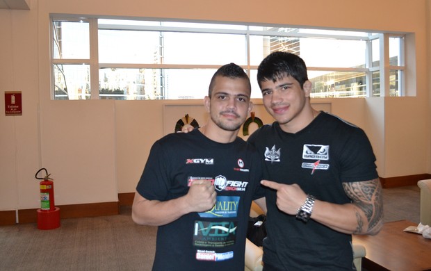 MMA Bruno Silva e Erick Silva (Foto: Ivan Raupp)