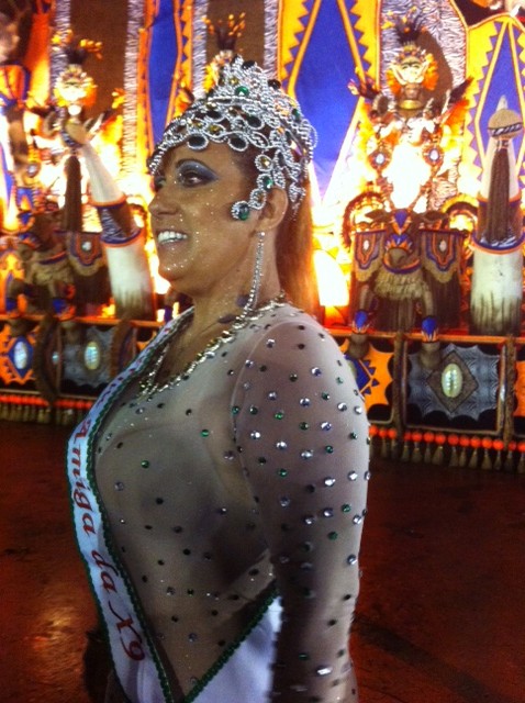 Rita Cadillac em SP (Foto: EGO)