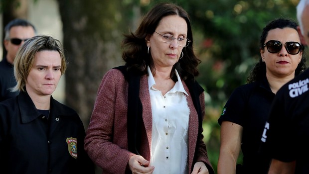 Andrea Neves, irmã do senado Aécio Neves (Foto: Cristiane Mattos/Reuters)