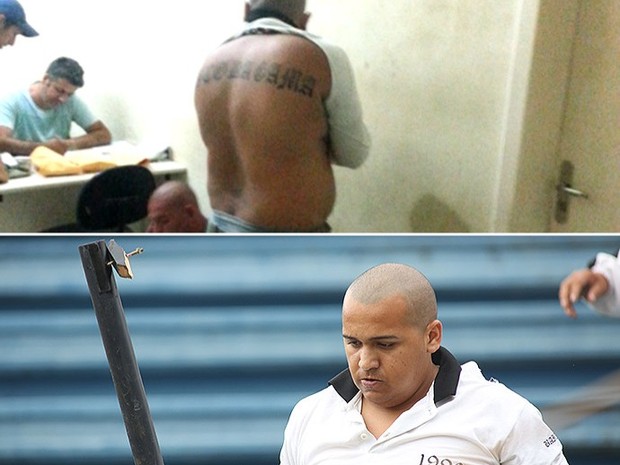 Leone Mendes da Silva, 23 anos, bateu em atleticano e foi preso (Foto: Raphael Zarko)
