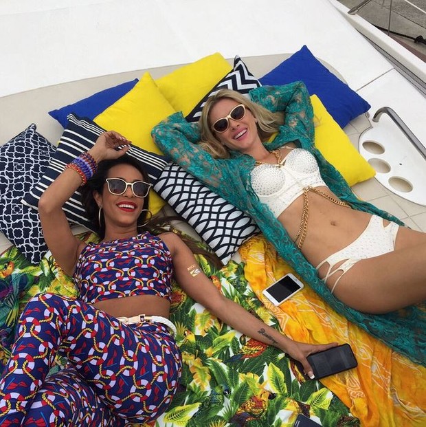 Samantha Schmütz e Fiorella Mattheis (Foto: Instagram / Reprodução)