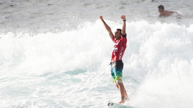 Joel Parkinson campeão mundial surfe (Foto: Getty Images)