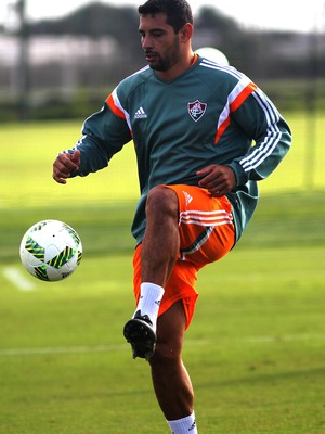 Diego Souza, meia do Fluminense, em treino nos EUA (Foto: Nelson Perez/Fluminense F.C.) Diego Souza, meia do Fluminense, em treino nos EUA (Foto: Nelson Perez/Fluminense F.C.)