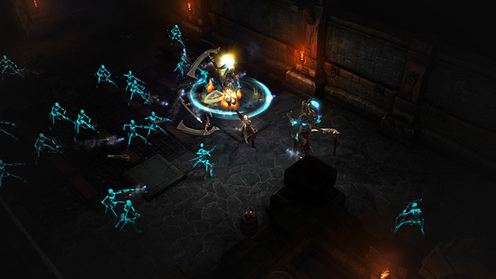 A mecânica de Diablo 3: Reaper of Souls possui uma mecânica de ajuste automático do nível de dificuldade das partidas (Foto: Divulgação/Blizzard Entertainment)