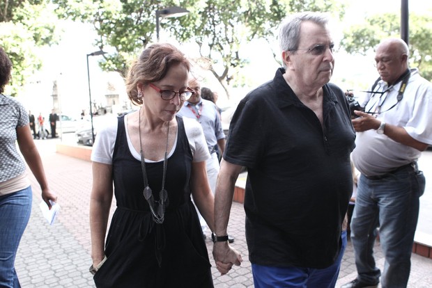Daniel Filho e esposa (Foto: Marcos Serra Lima / EGO)