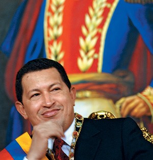 O presidente venezuelano Hugo  Chávez (1954-2013). Para Llosa,  ele é uma exceção no continente (Foto: Lynsey Addario/VII Network/Corbis)