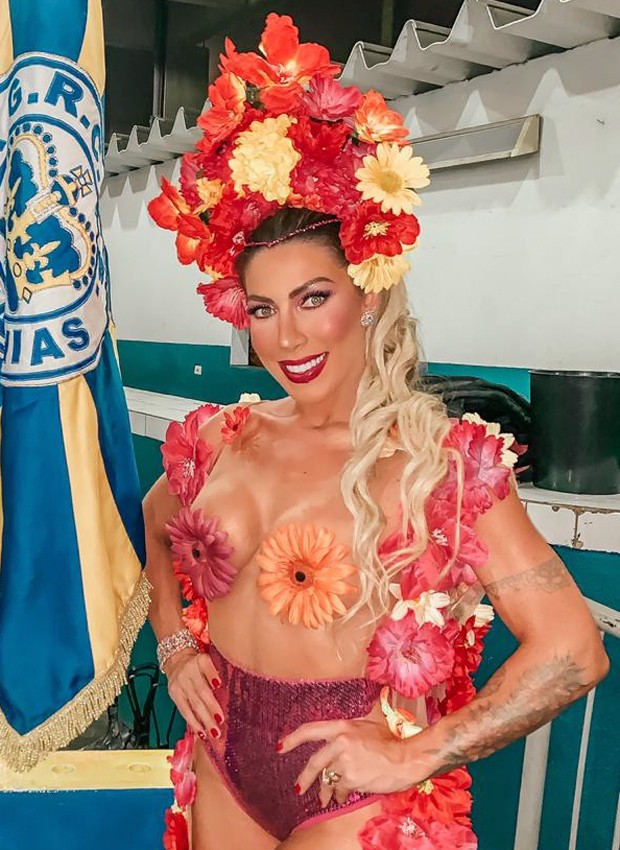 Tati Minerato desfilará por escola de samba que homenageará o ex-BBB Dicésar (Foto: Divulgação) Tati Minerato desfilará por escola de samba que homenageará o ex-BBB Dicésar (Foto: Divulgação)