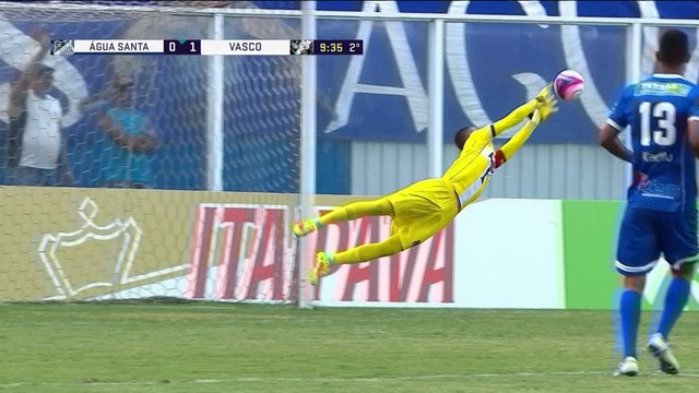 Resultado de imagem para julio cesar goleiro do agua santa