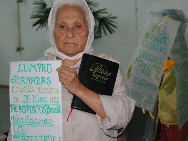 Isaura Lima em Porto Velho (Foto: Ivanete Damasceno / G1)