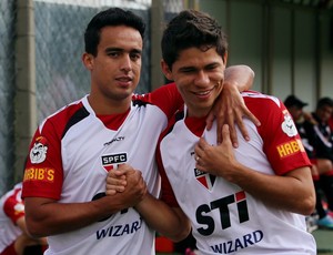 Jadson e Osvaldo São Paulo (Foto: Rubens Chiri / saopaulofc.net)