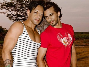 Casal planeja vida a dois e participação conjunta em campanhas contra a homofobia (Foto: Fernanda Testa/G1)