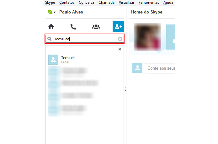Insira nome ou e-mail (Foto: Reprodução/Paulo Alves)