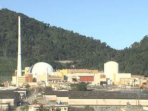 Usina nuclear Angra 1 (Foto: Reprodução/TV Rio Sul) Usina nuclear Angra 1 (Foto: Reprodução/TV Rio Sul)