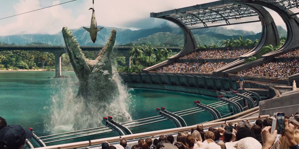 Cena do filme Jurassic World (Foto: Reprodução)