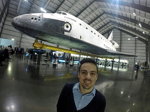 Mateus Oliveira, 22 anos, Estudante de Engenharia Aeroespacial  na UFMG, participa do programa Cieências sem Fronteiras (Foto: Arquivo pessoal/Mateus Oliveira)