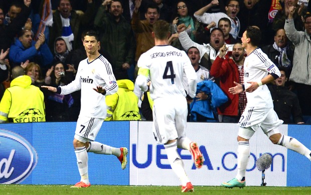 Cristiano Ronaldo gol Real Madrid Galatasaray (Foto: AFP)