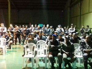 Cerca de 80 homens atuam na operação  (Foto: Divulgação/Polícia Militar)