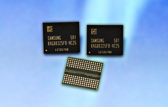 Samsung afirma que deve iniciar a fabricação de memórias GDDR6 para lançamento em 2018 (Foto: Divulgação/Samsung)