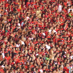 Torcida do Flamengo contra América-RN, Maracanã (Foto: Cahê Mota) Torcida do Flamengo contra América-RN, Maracanã (Foto: Cahê Mota)