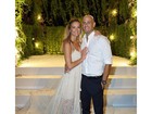 Bar Refaeli posta foto do casamento: 'Dia mais feliz da minha vida'