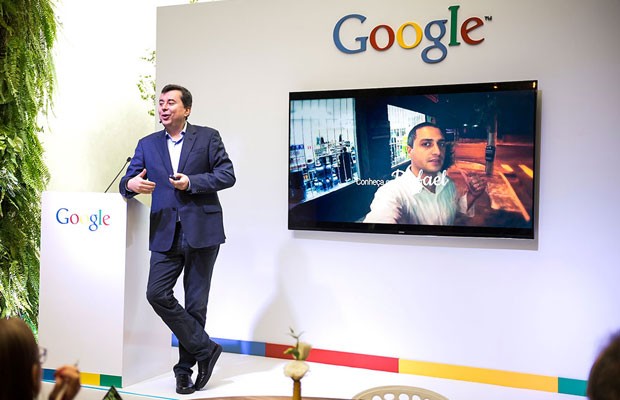 Fábio Coelho, presidente do Google no Brasil, durante apresentação em São Paulo. (Foto: Divulgação/Google)