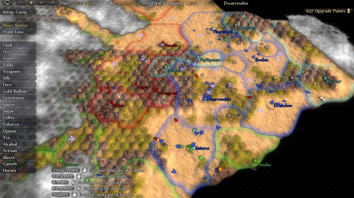 O mapa do mundo completo com todas as rotas e postos (Foto: Divulgação)