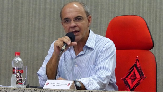 Eduardo Bandeira de Mello presidente do Flamengo