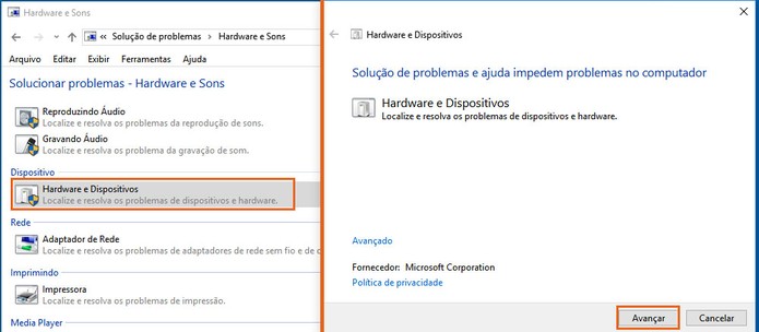 Inicie a análise por erros no computador com Windows 10 (Foto: Reprodução/Barbara Mannara)
